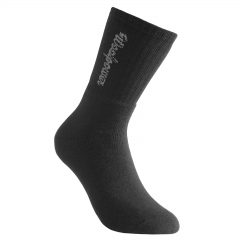 Tjocka strumpor i svart med ribbstickat skaft med vår logotyp. Namn på produkt Socks Classic Logo 400